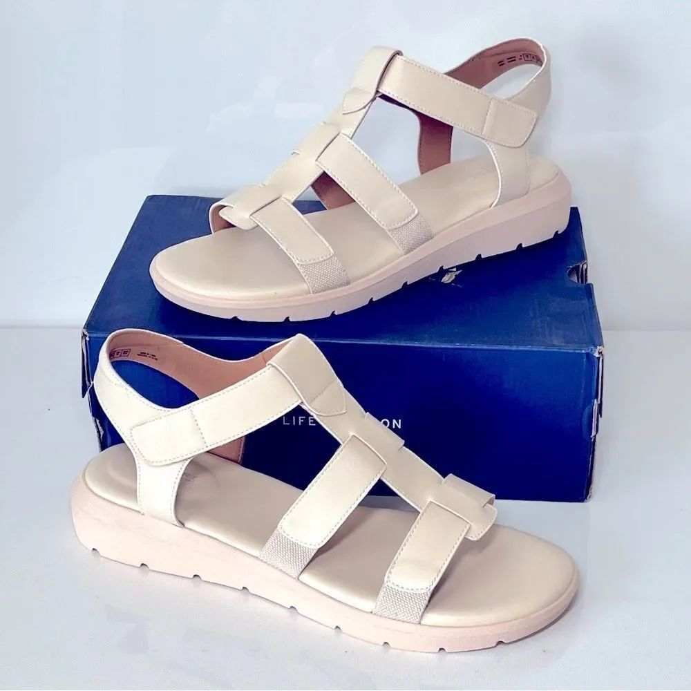 Rockport T-Strap Fisherman Sandals - Abbie